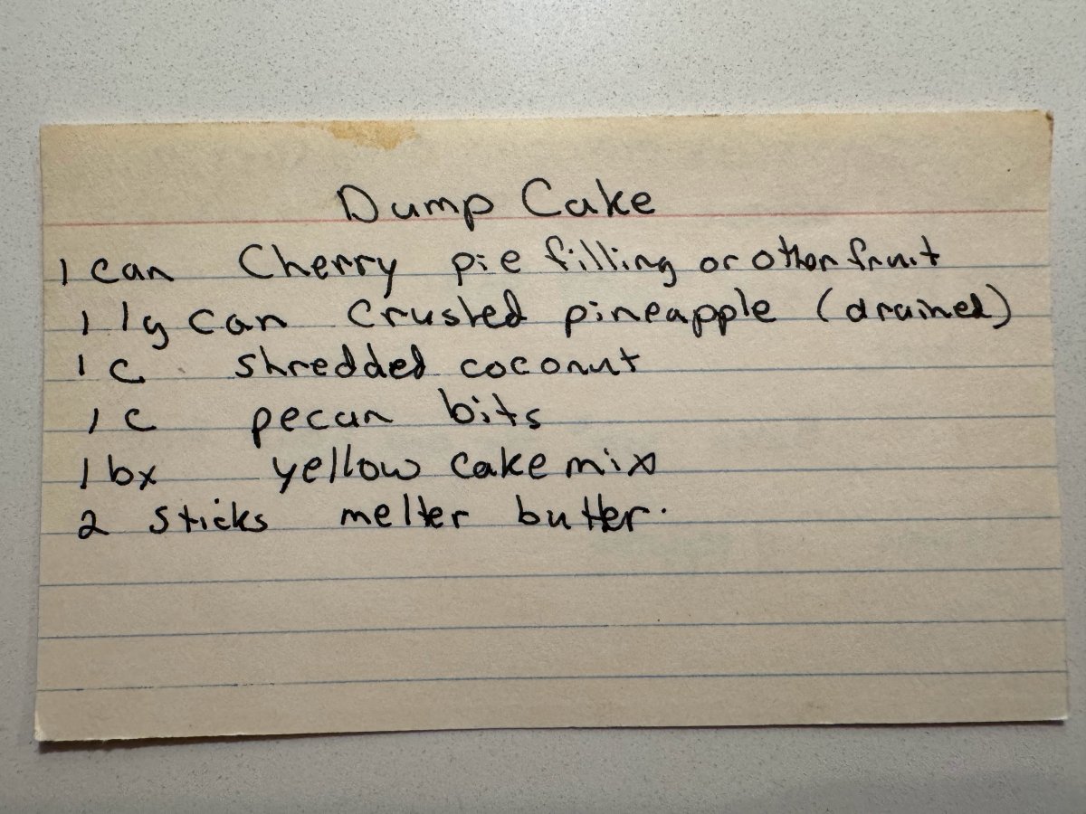 Dump Cake