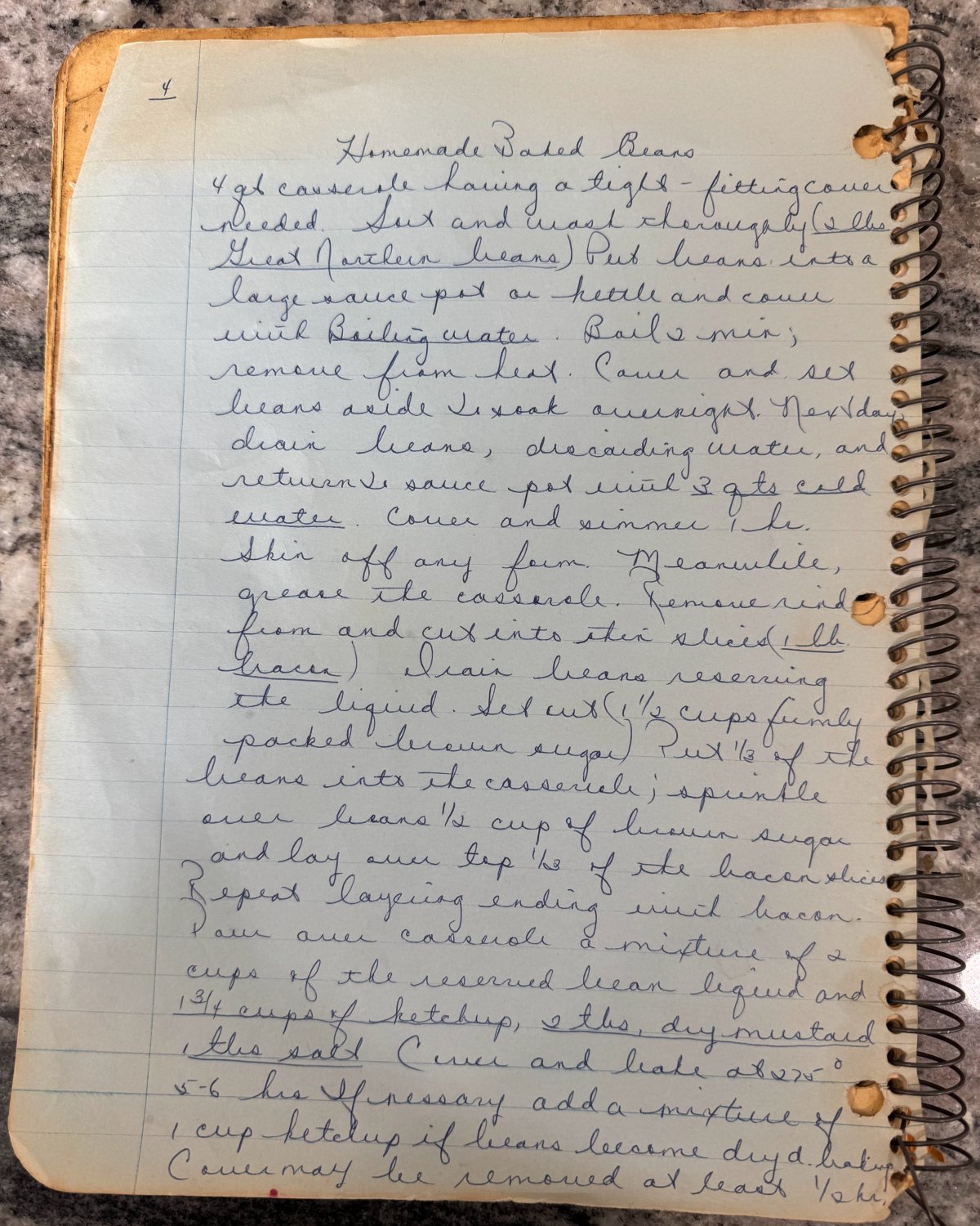 Homemade Baked Beans