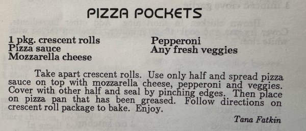 Pizza Pockets