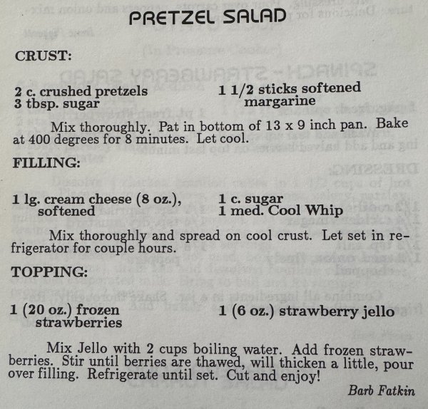 Pretzel Salad